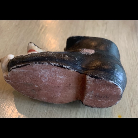 vintage Shoe with 2 little puppies porcelain? - Picture 6 of 9